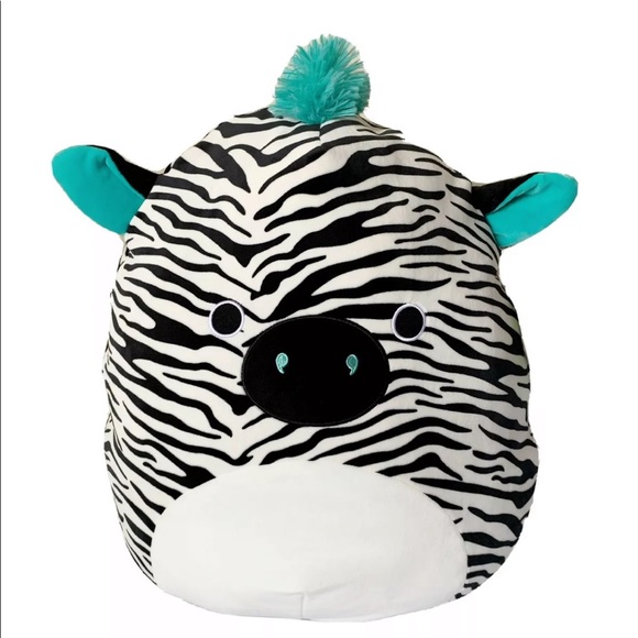 zebra squishmallow name blue